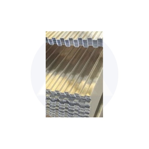 Lemez alumínium trapéz 0,5x3000 mm 750 mm-es